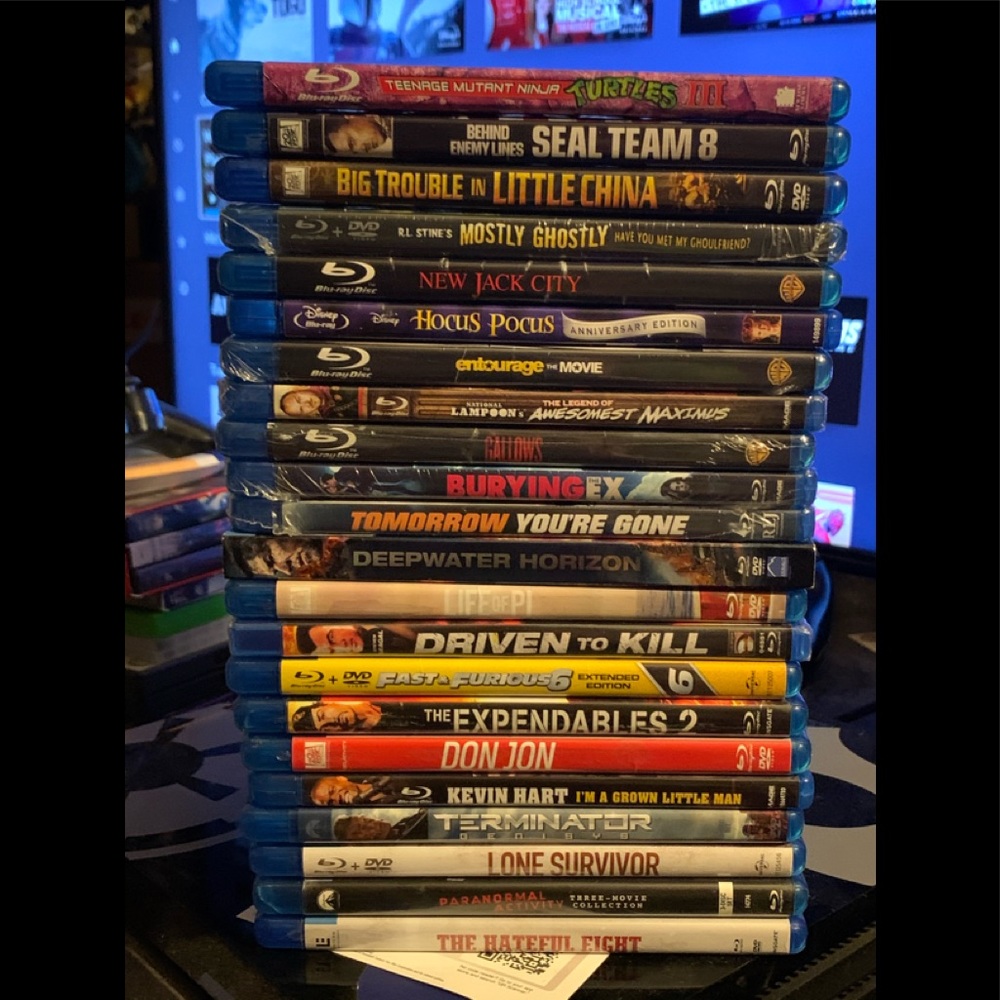Blueray movies